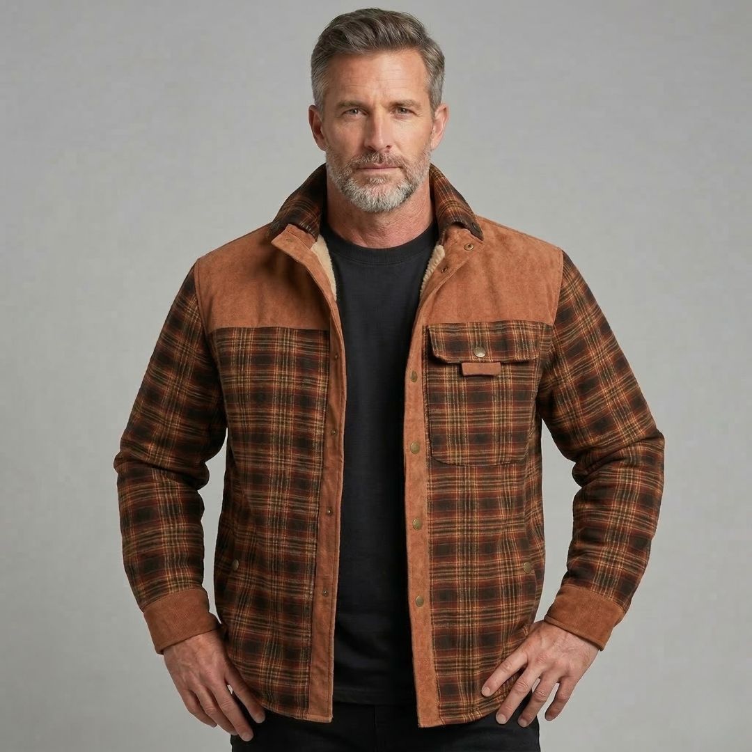 Veste en Flanelle Homme Amber Horizon